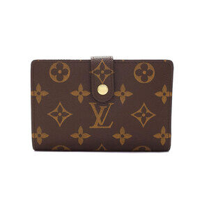 Louis Vuitton Monogram Portefeuille Wallet Viennois Clasp